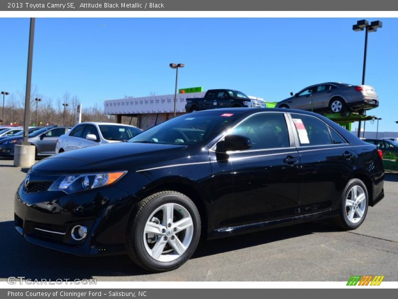 Attitude Black Metallic / Black 2013 Toyota Camry SE