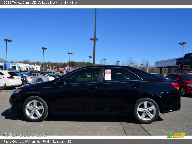 Attitude Black Metallic / Black 2013 Toyota Camry SE