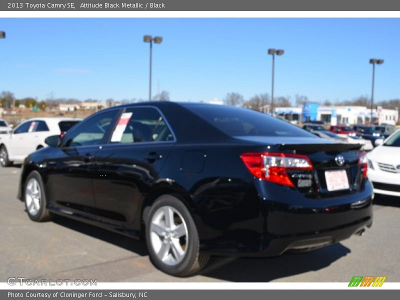 Attitude Black Metallic / Black 2013 Toyota Camry SE