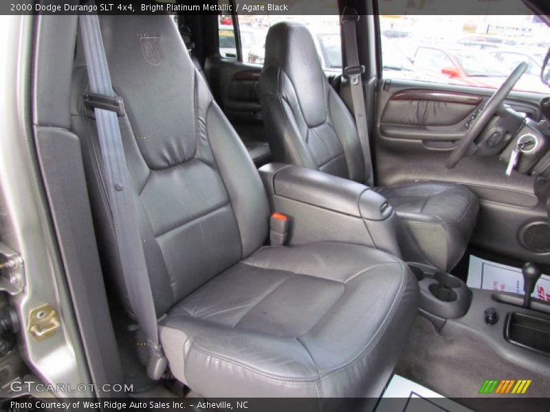 Bright Platinum Metallic / Agate Black 2000 Dodge Durango SLT 4x4