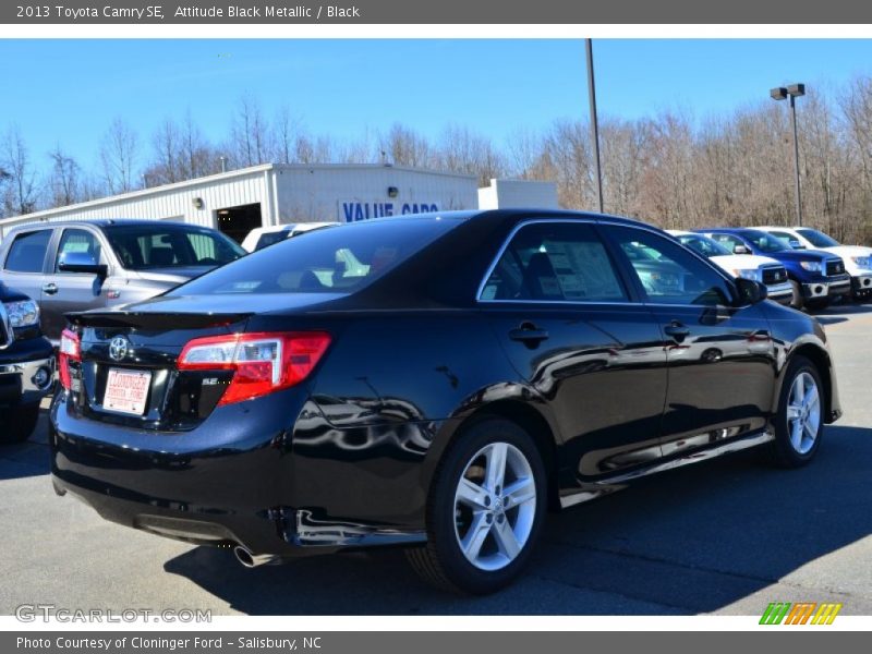 Attitude Black Metallic / Black 2013 Toyota Camry SE