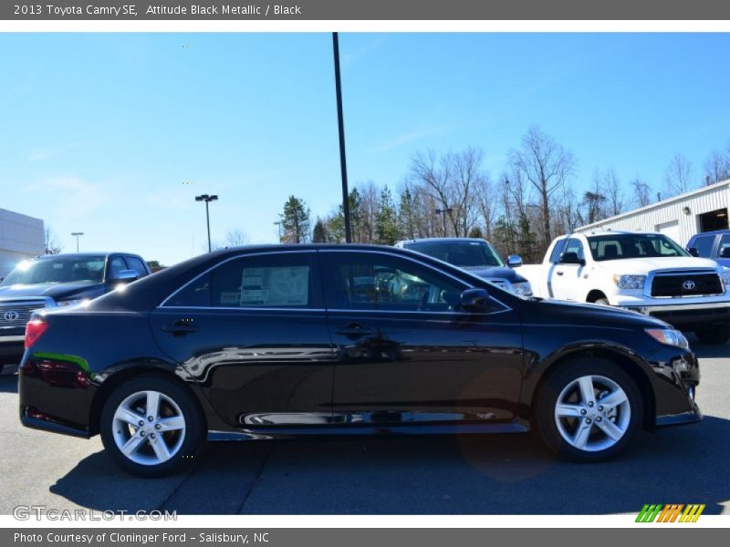 Attitude Black Metallic / Black 2013 Toyota Camry SE
