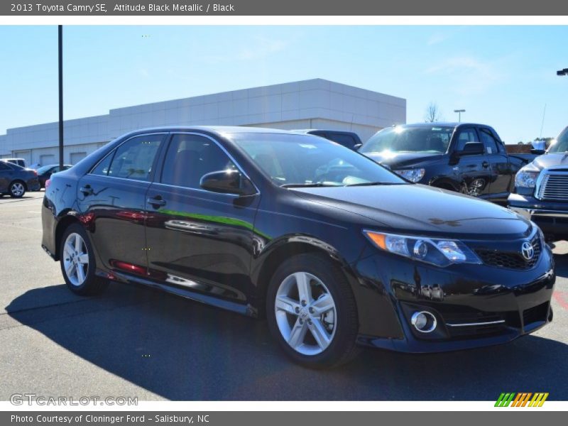 Attitude Black Metallic / Black 2013 Toyota Camry SE