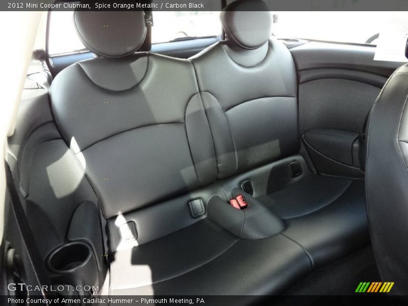 Spice Orange Metallic / Carbon Black 2012 Mini Cooper Clubman
