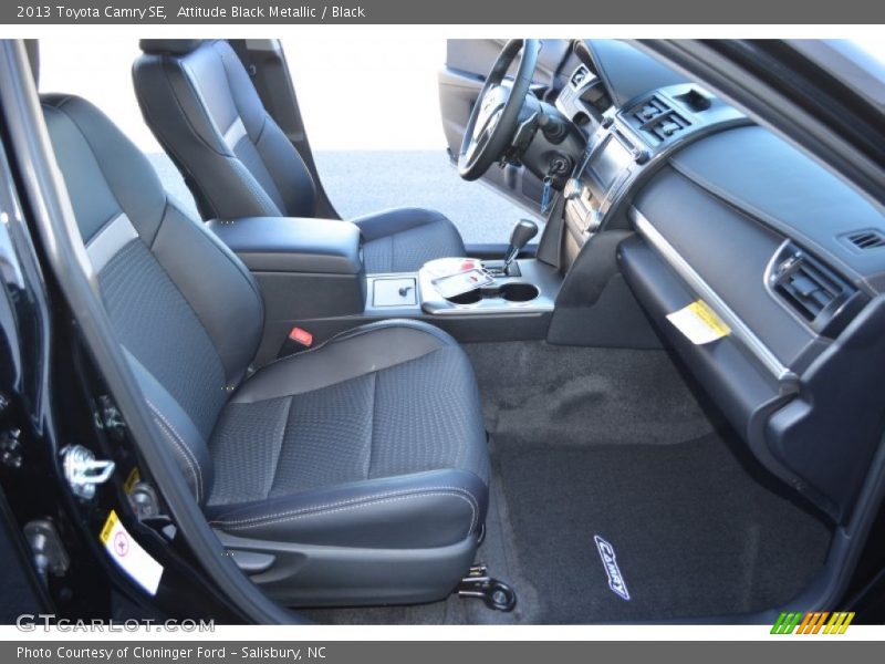 Front Seat of 2013 Camry SE