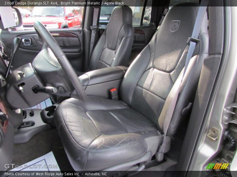 Bright Platinum Metallic / Agate Black 2000 Dodge Durango SLT 4x4