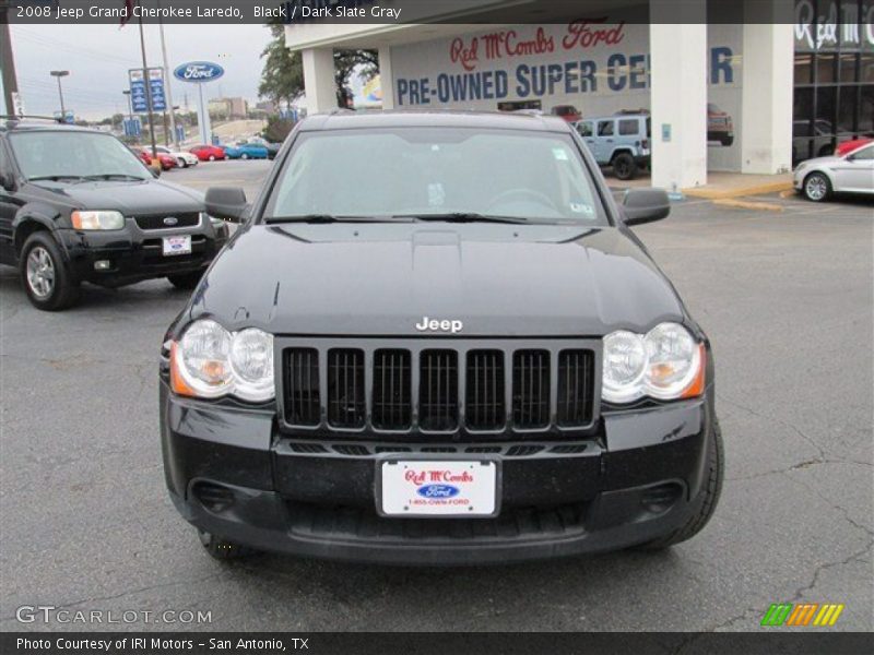 Black / Dark Slate Gray 2008 Jeep Grand Cherokee Laredo