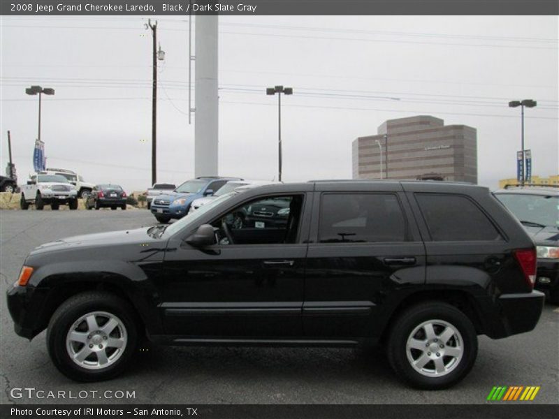 Black / Dark Slate Gray 2008 Jeep Grand Cherokee Laredo