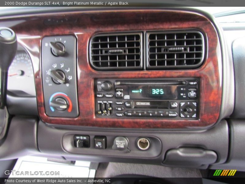 Bright Platinum Metallic / Agate Black 2000 Dodge Durango SLT 4x4