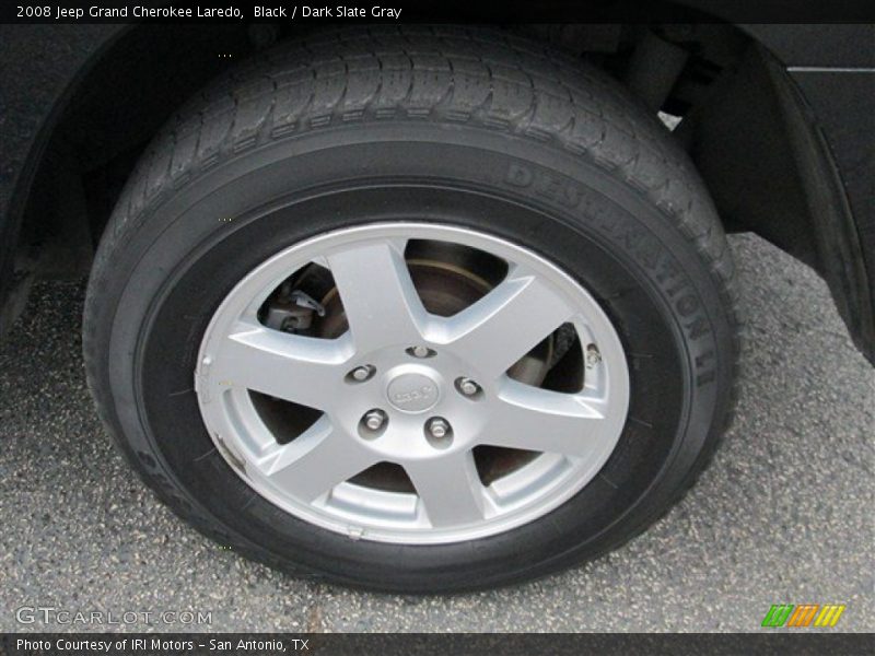 Black / Dark Slate Gray 2008 Jeep Grand Cherokee Laredo
