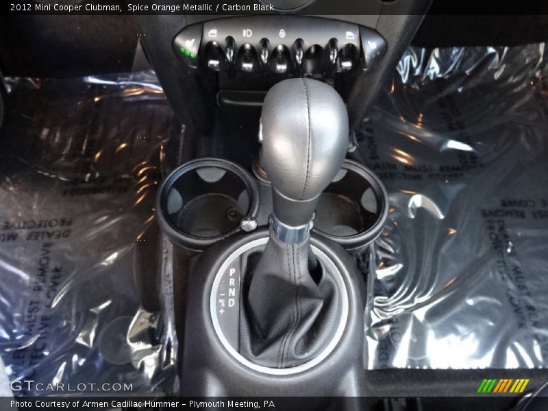 Spice Orange Metallic / Carbon Black 2012 Mini Cooper Clubman