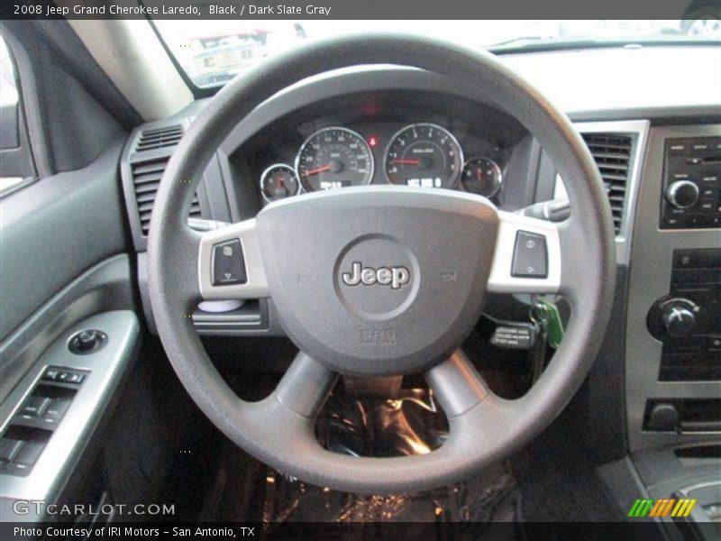 Black / Dark Slate Gray 2008 Jeep Grand Cherokee Laredo