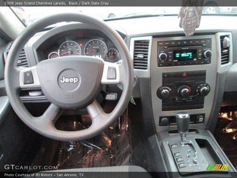 Black / Dark Slate Gray 2008 Jeep Grand Cherokee Laredo