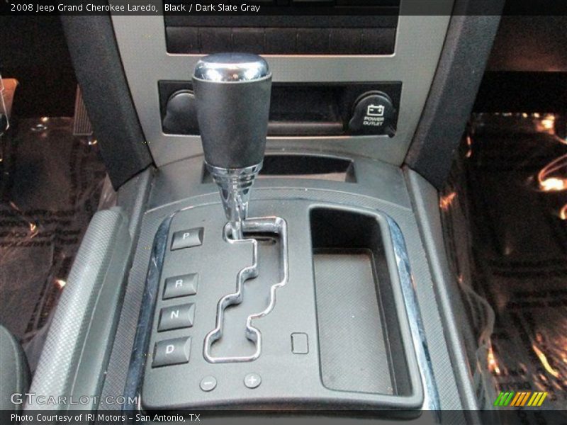 Black / Dark Slate Gray 2008 Jeep Grand Cherokee Laredo