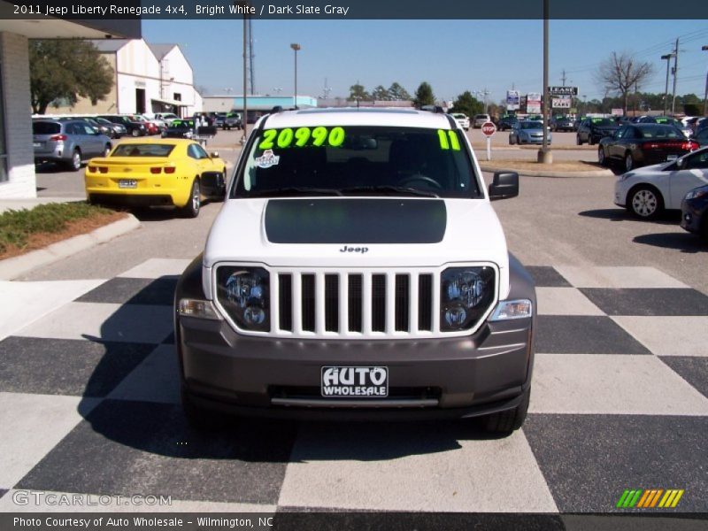 Bright White / Dark Slate Gray 2011 Jeep Liberty Renegade 4x4