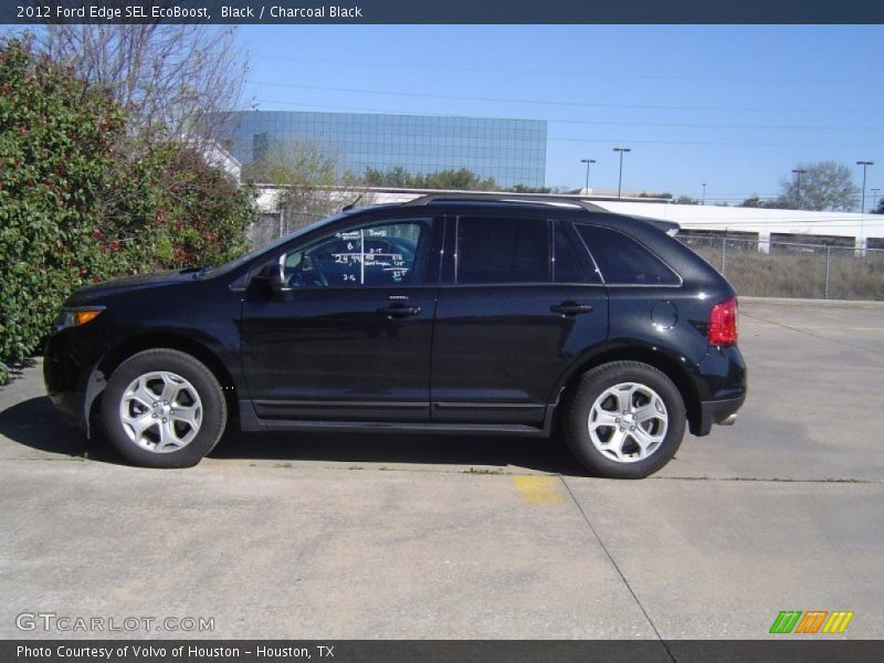 Black / Charcoal Black 2012 Ford Edge SEL EcoBoost