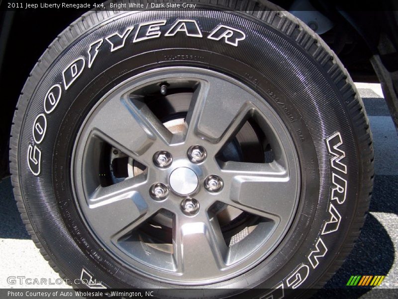Bright White / Dark Slate Gray 2011 Jeep Liberty Renegade 4x4