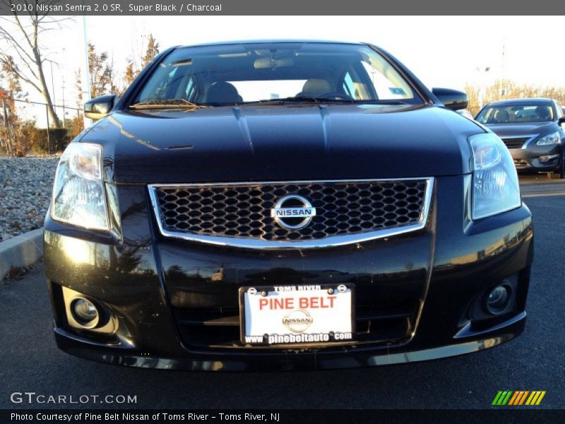 Super Black / Charcoal 2010 Nissan Sentra 2.0 SR