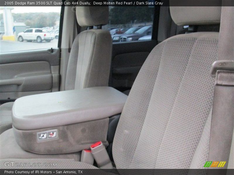 Deep Molten Red Pearl / Dark Slate Gray 2005 Dodge Ram 3500 SLT Quad Cab 4x4 Dually