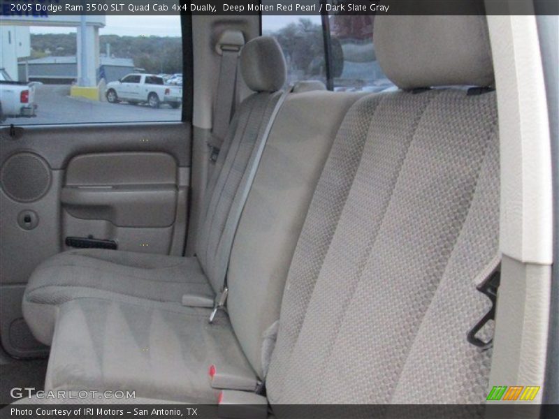 Deep Molten Red Pearl / Dark Slate Gray 2005 Dodge Ram 3500 SLT Quad Cab 4x4 Dually