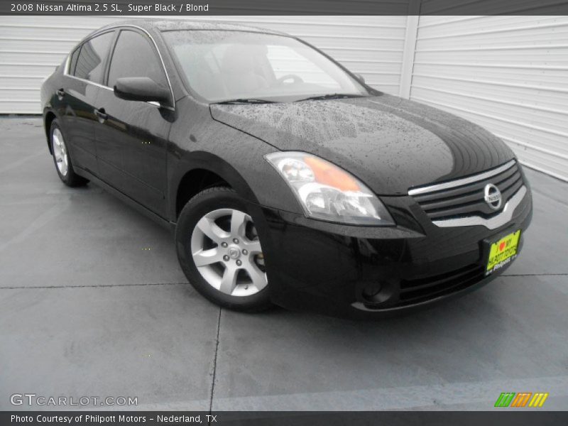 Super Black / Blond 2008 Nissan Altima 2.5 SL