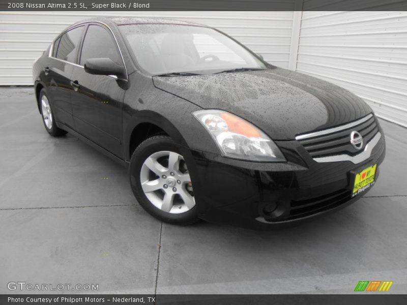 Super Black / Blond 2008 Nissan Altima 2.5 SL