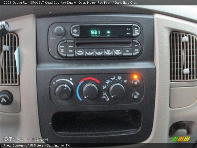 Deep Molten Red Pearl / Dark Slate Gray 2005 Dodge Ram 3500 SLT Quad Cab 4x4 Dually