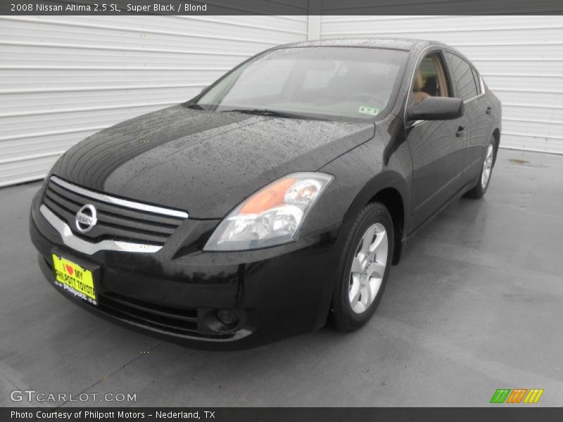 Super Black / Blond 2008 Nissan Altima 2.5 SL