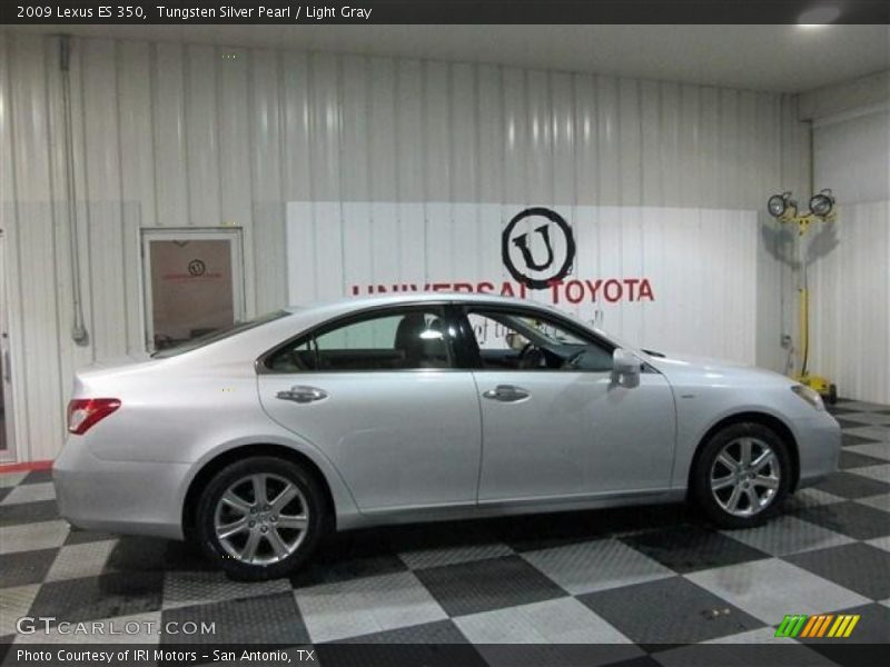 Tungsten Silver Pearl / Light Gray 2009 Lexus ES 350