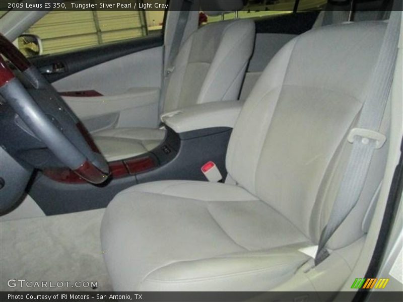 Tungsten Silver Pearl / Light Gray 2009 Lexus ES 350