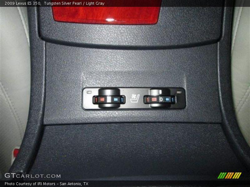 Tungsten Silver Pearl / Light Gray 2009 Lexus ES 350