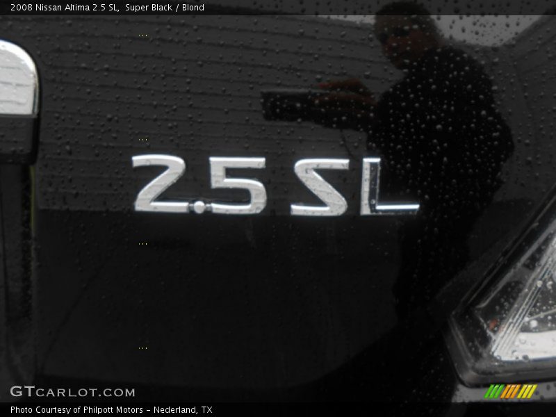 Super Black / Blond 2008 Nissan Altima 2.5 SL