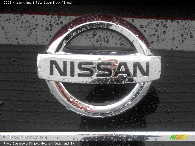 Super Black / Blond 2008 Nissan Altima 2.5 SL