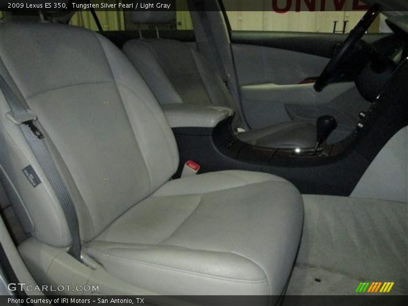 Tungsten Silver Pearl / Light Gray 2009 Lexus ES 350