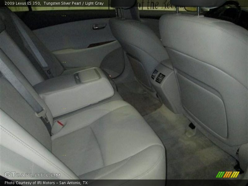 Tungsten Silver Pearl / Light Gray 2009 Lexus ES 350
