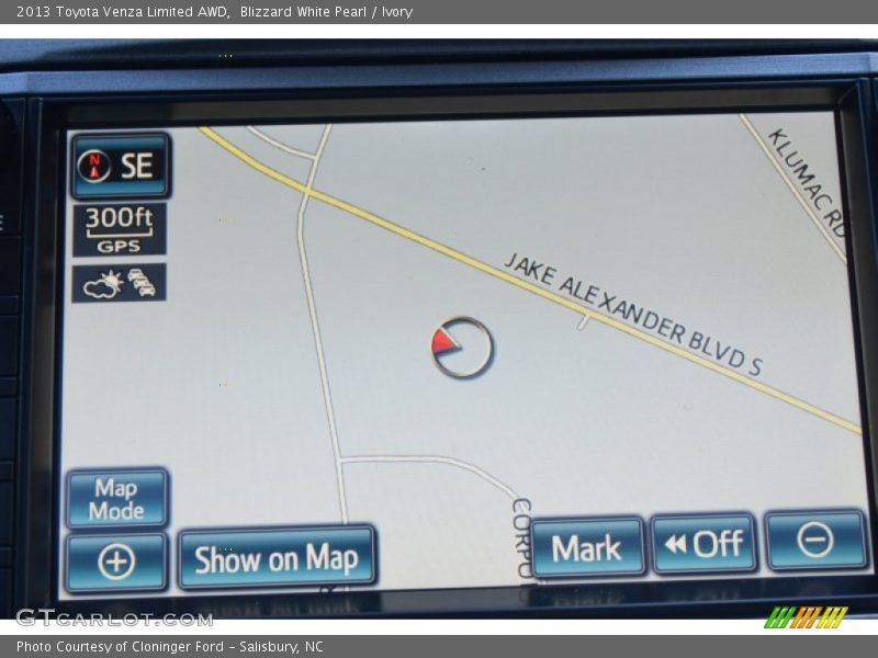 Navigation of 2013 Venza Limited AWD