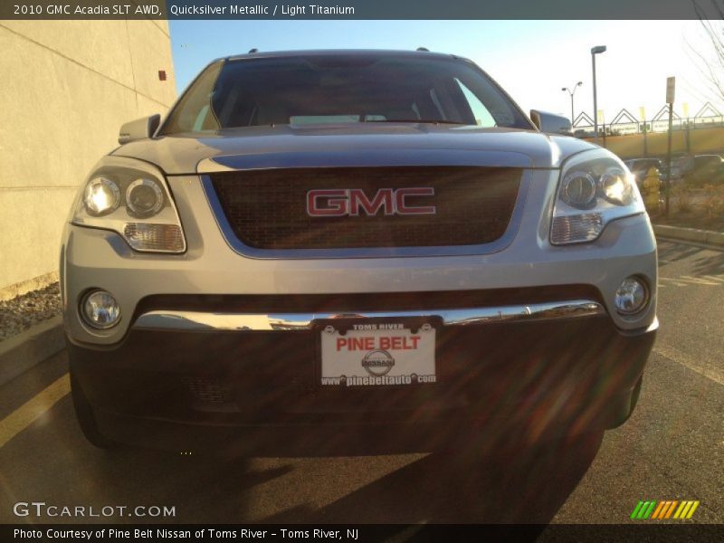 Quicksilver Metallic / Light Titanium 2010 GMC Acadia SLT AWD