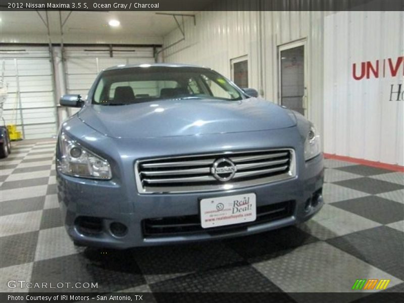 Ocean Gray / Charcoal 2012 Nissan Maxima 3.5 S