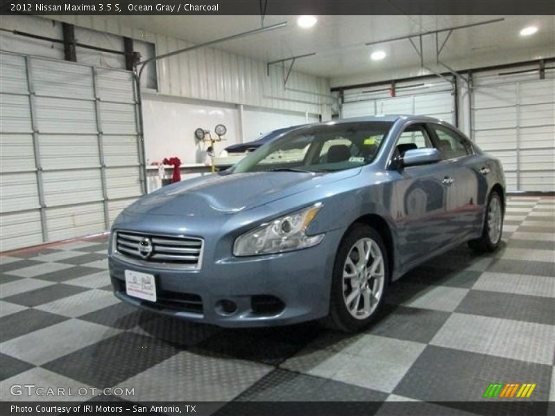 Ocean Gray / Charcoal 2012 Nissan Maxima 3.5 S