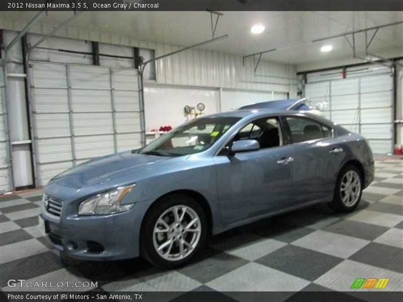 Ocean Gray / Charcoal 2012 Nissan Maxima 3.5 S