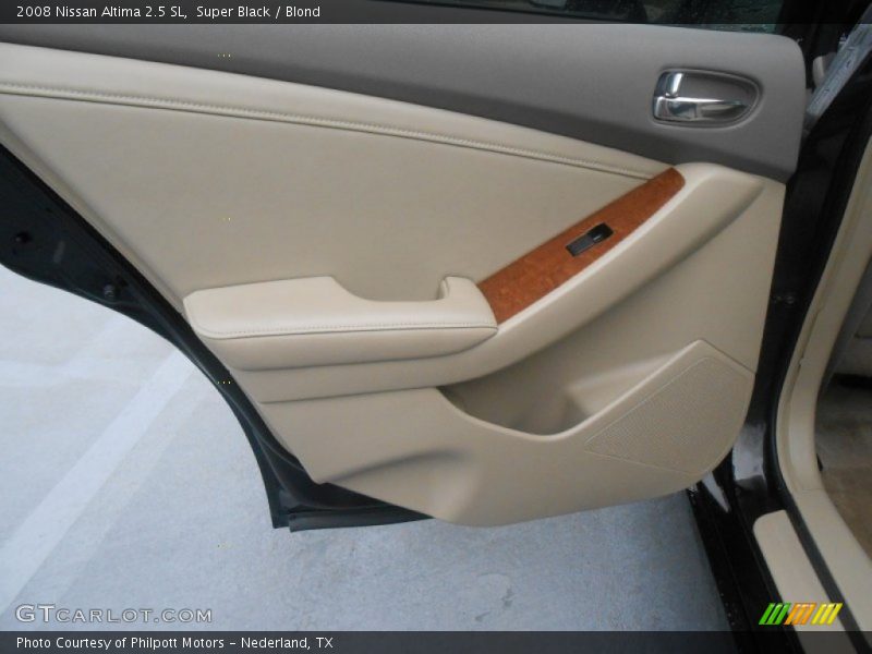 Super Black / Blond 2008 Nissan Altima 2.5 SL