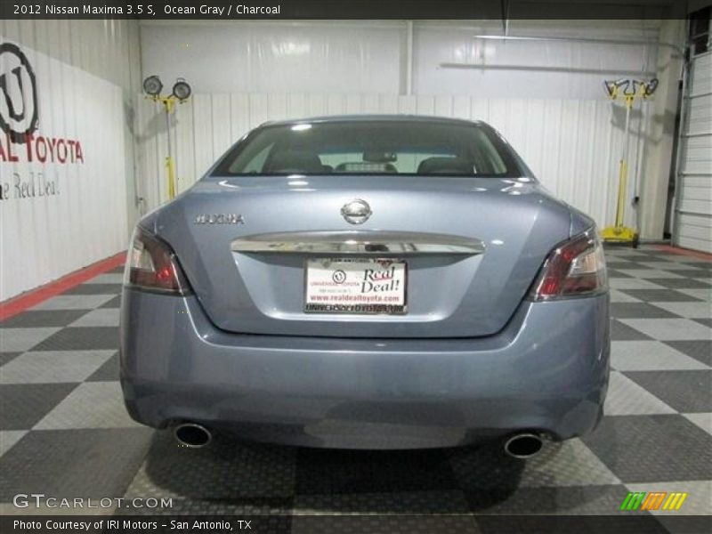 Ocean Gray / Charcoal 2012 Nissan Maxima 3.5 S