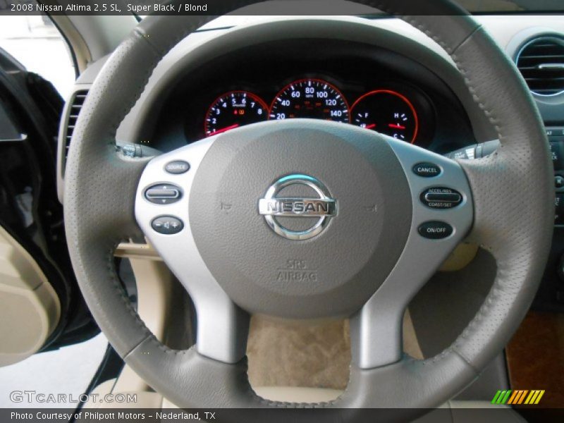 Super Black / Blond 2008 Nissan Altima 2.5 SL