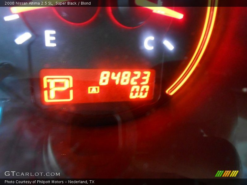 Super Black / Blond 2008 Nissan Altima 2.5 SL