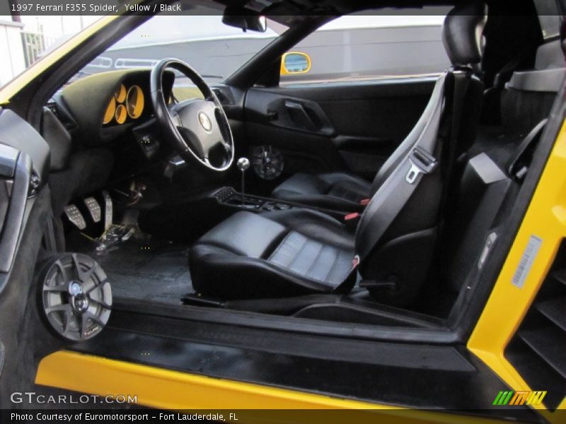  1997 F355 Spider Black Interior