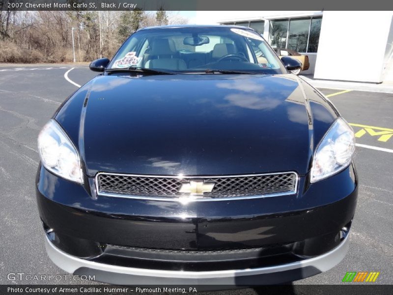 Black / Gray 2007 Chevrolet Monte Carlo SS