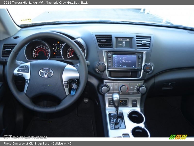 Dashboard of 2013 Highlander V6