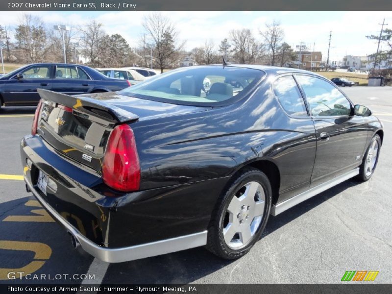 Black / Gray 2007 Chevrolet Monte Carlo SS