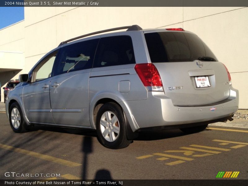 Silver Mist Metallic / Gray 2004 Nissan Quest 3.5 S