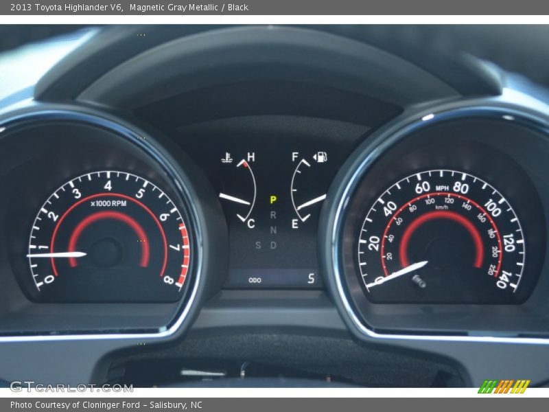  2013 Highlander V6 V6 Gauges